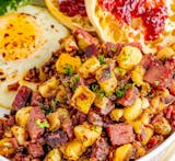 Corned Beef Hash Platter Breakfast