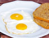 Eggs with Toast Breakfast