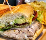 Hand-Carved Roast Turkey Sandwich