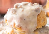 Biscuit with Sausage Gravy