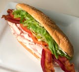 12” Turkey Club Hoagie