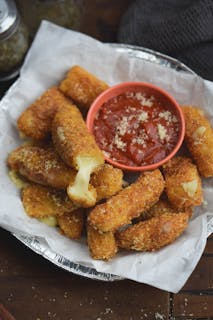 Homemade Mozzarella Sticks