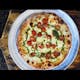 Tomato Pesto White Vegetarian Pizza
