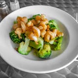Shrimp Over Broccoli