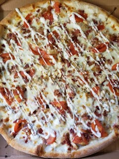 Chicken Ranch Pizza