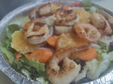 Grilled Shrimp & Carrot Salad