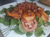 Sriracha shrimp salad