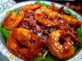 Sriracha shrimp salad