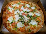 White Primavera Pizza