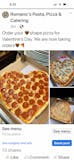 Valentine Pizza Special