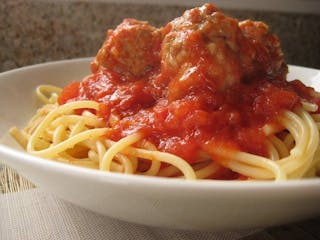 Spaghetti with Meatballs