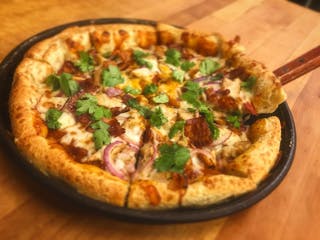 Alfredo Chicken Pizza