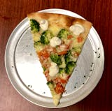Broccoli Ricotta, Mozzarella, Tomato Pizza
