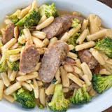 Cavatelli with Broccoli, Sausage, Garlic & Oil
