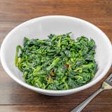 Spinach with Garlic & oil