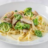 Fettuccini Alfredo with Chicken & Broccoli