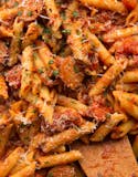 Penne Arrabiata con Salsiccia