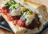 Meatball Parmigiana Sandwich