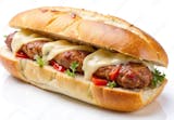 Italian Sausage Parmigiana Sandwich