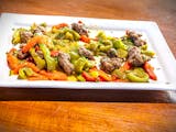 Vegan Italian Sausage & Peppers