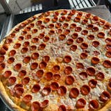 Charred Pepperoni Pizza