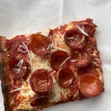 Square Homeboy Pizza Slice