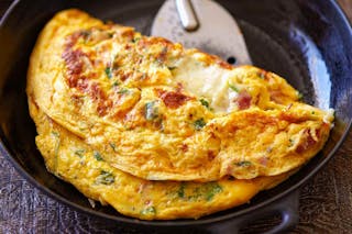Vegeterian omelette