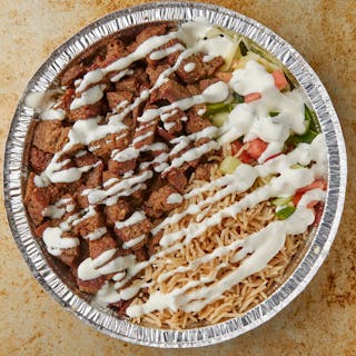 Lamb over rice