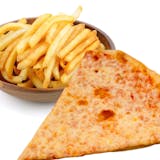 Kid's Slice Cheese Pizza & Fries