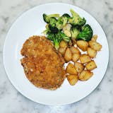 Vegan Chicken Cutlet Dinner