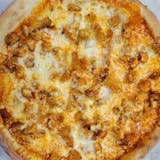 Vegan Chicken Parmigiana Pizza