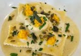 Vegan Pumpkin Ravioli's