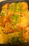 Penne with Alla vodka Rose Sauce & Seafood