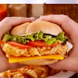 Crispy Chicken Burger Deluxe
