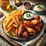 Chicken Wings & Fries