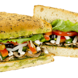 Mediterranian Veggie Sandwich