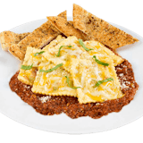 Baked Meat Ravioli with Meat Sauce