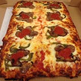 Two Topping Sicilian Square Cheese Pizza