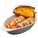 Manicotti with Meat Sauce & Cheese