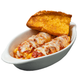 Cannelloni with Meat Sauce & Cheese