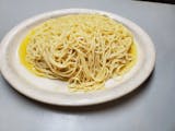 Spaghetti with Olive Oil, Garlic & Basil