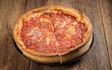 Chicago Style Deep Dish Cheese Pizza