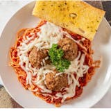 Spaghetti, Meatballs & Red Sauce