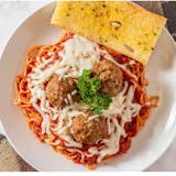 Spaghetti, Meatballs & Red Sauce