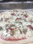 Eggplant Rollatini Pizza