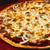 Pepperoni Supreme Deep Dish Pizza