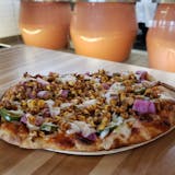 Tandoor Fired Vegetarian Street Corn Pizza