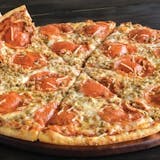 XLNY Giant Pepperoni & Ground Sausage Special Pizza