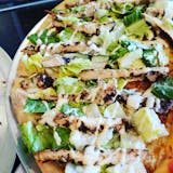 Chicken Caesar Salad Pizza