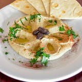 Hummus with Homemade Pita Bread